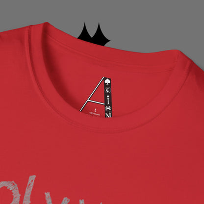 Christian Cross T-Shirt — Grunge Crown of Thorns Design