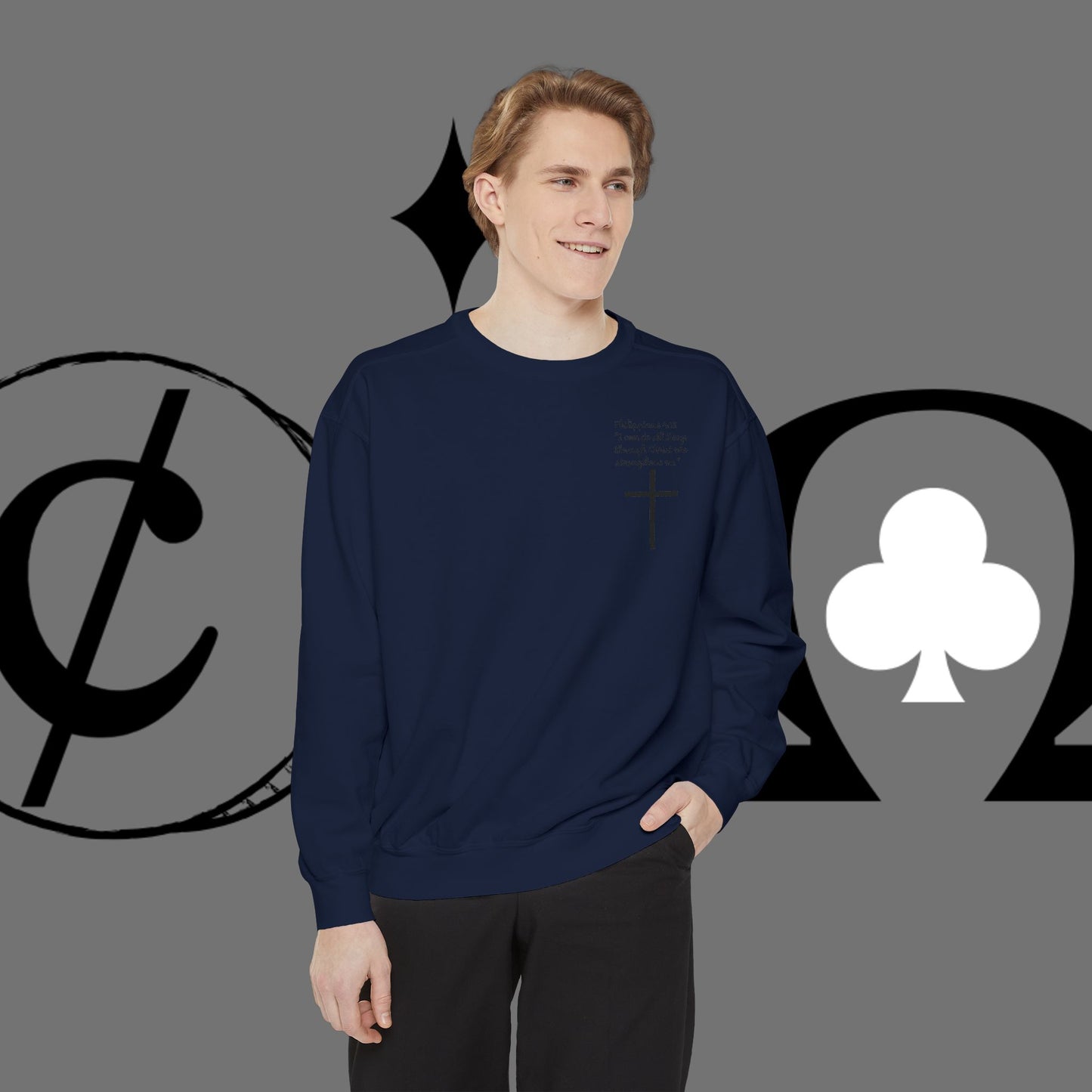 Unisex Garment-Dyed Sweatshirt