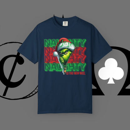 Grinch “Naughty Is the New Nice” Christmas T-Shirt