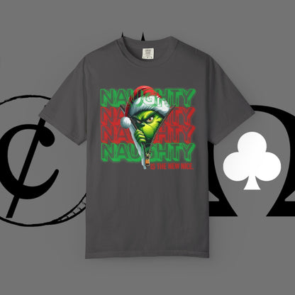 Grinch “Naughty Is the New Nice” Christmas T-Shirt