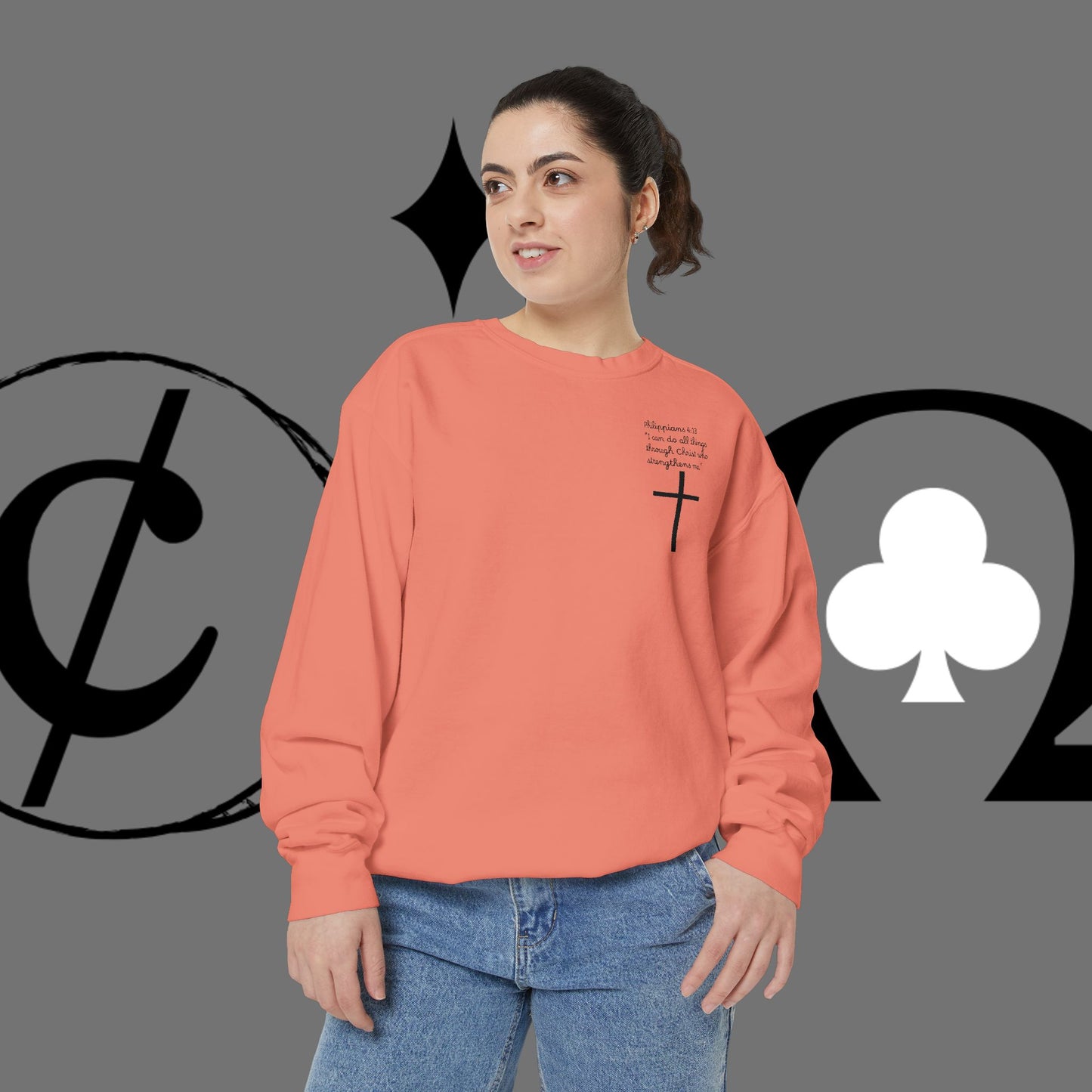 Unisex Garment-Dyed Sweatshirt