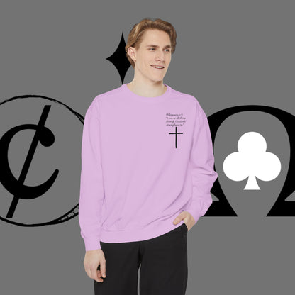 Unisex Garment-Dyed Sweatshirt