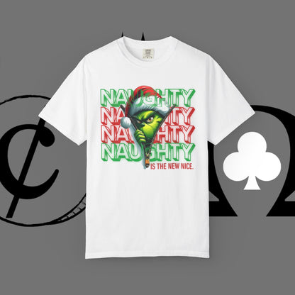 Grinch “Naughty Is the New Nice” Christmas T-Shirt