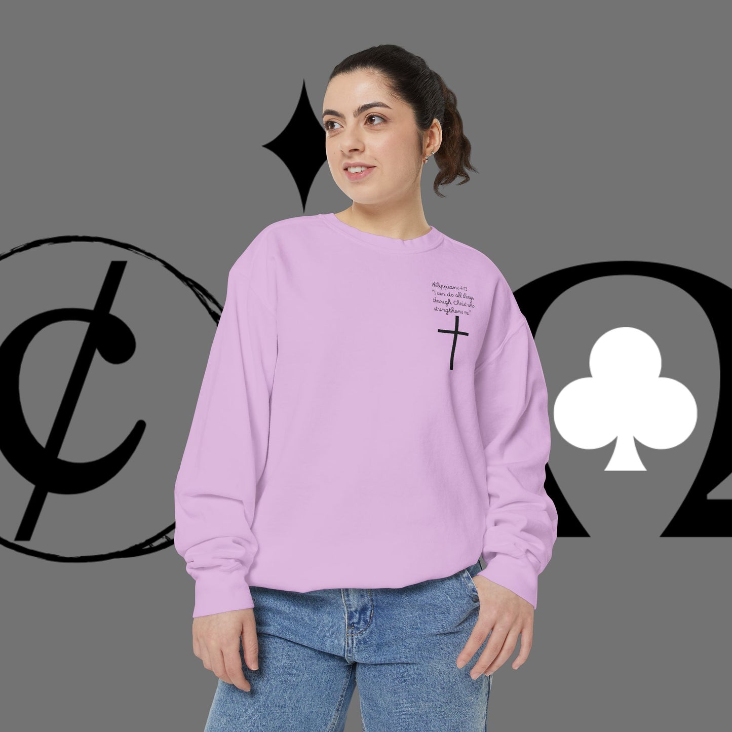 Unisex Garment-Dyed Sweatshirt