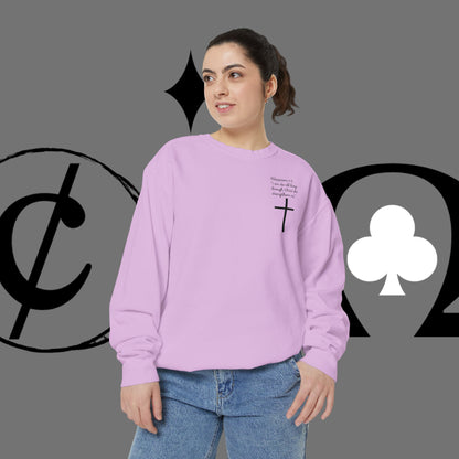 Unisex Garment-Dyed Sweatshirt