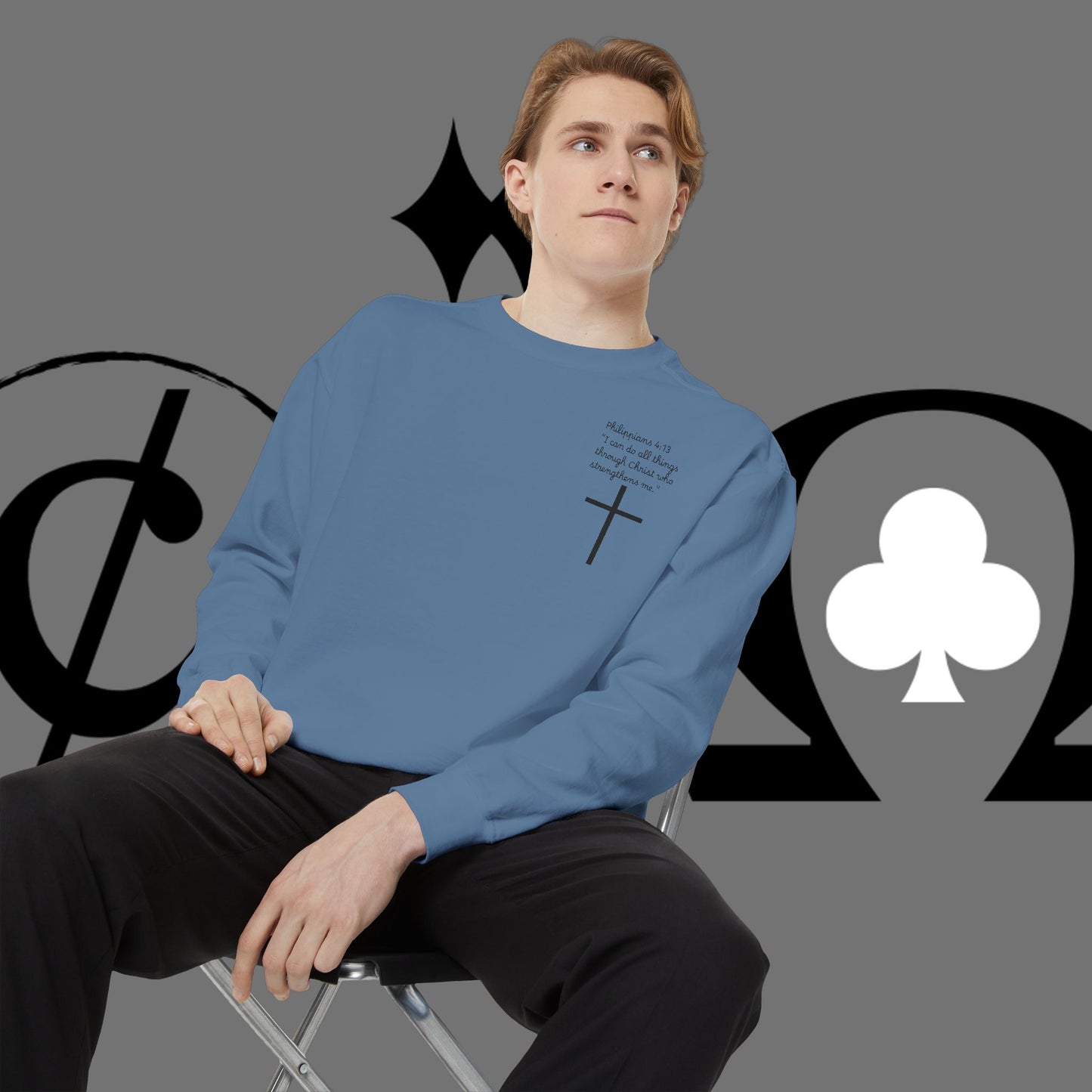 Unisex Garment-Dyed Sweatshirt