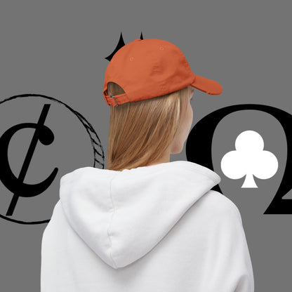 God First Distressed Dad Hat