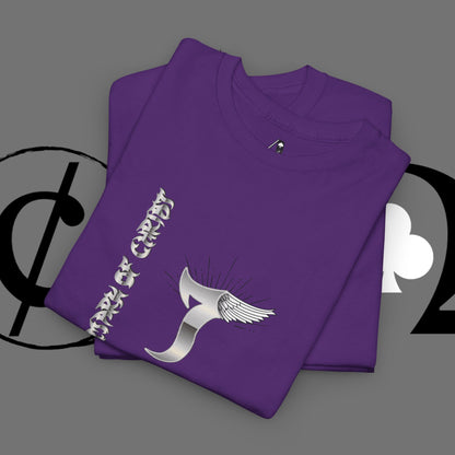 Minimal Whale Tail Tee — Japanese Kanji Nautical Graphic T-Shirt