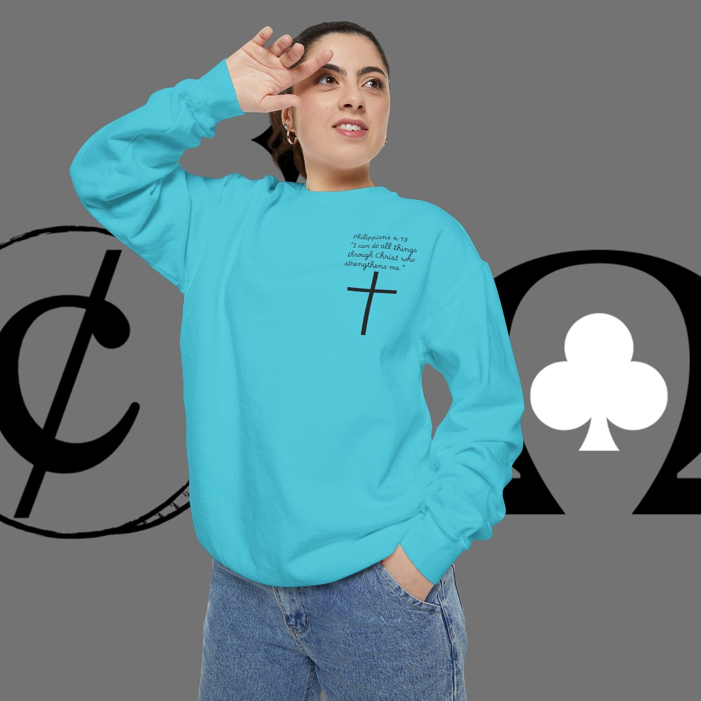 Unisex Garment-Dyed Sweatshirt
