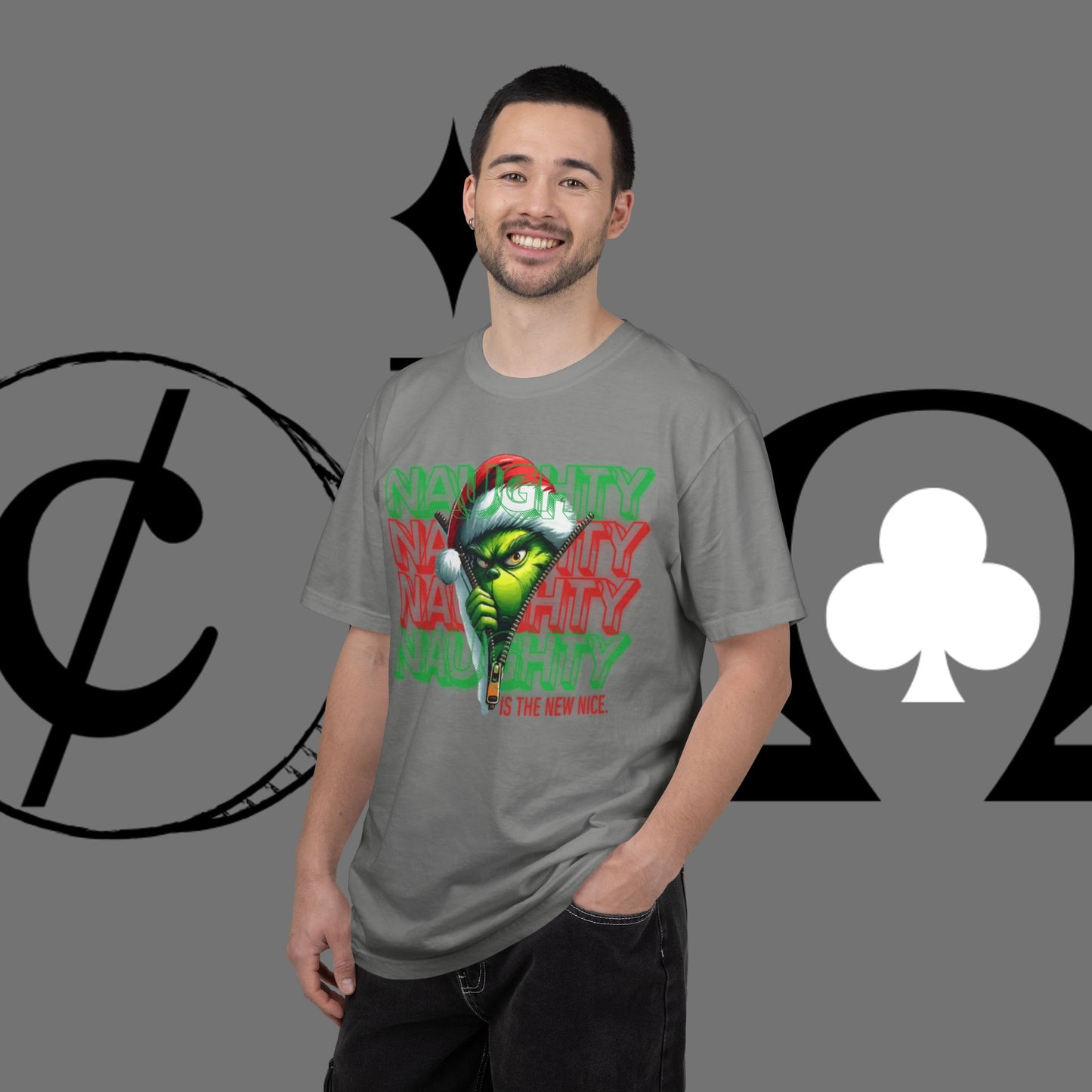 Grinch “Naughty Is the New Nice” Christmas T-Shirt