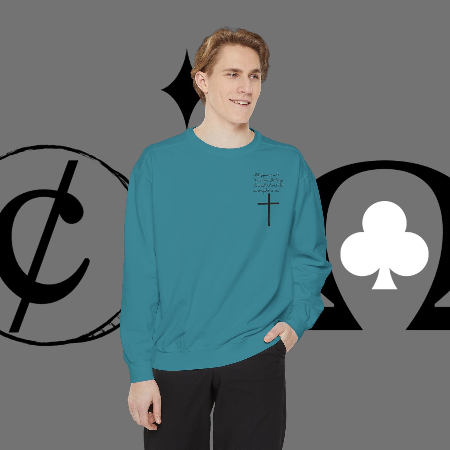 Unisex Garment-Dyed Sweatshirt