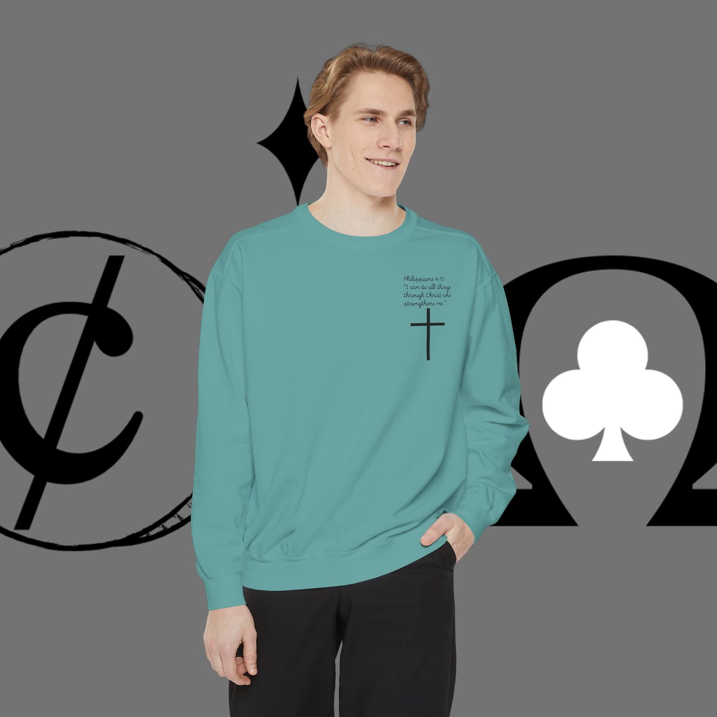 Unisex Garment-Dyed Sweatshirt