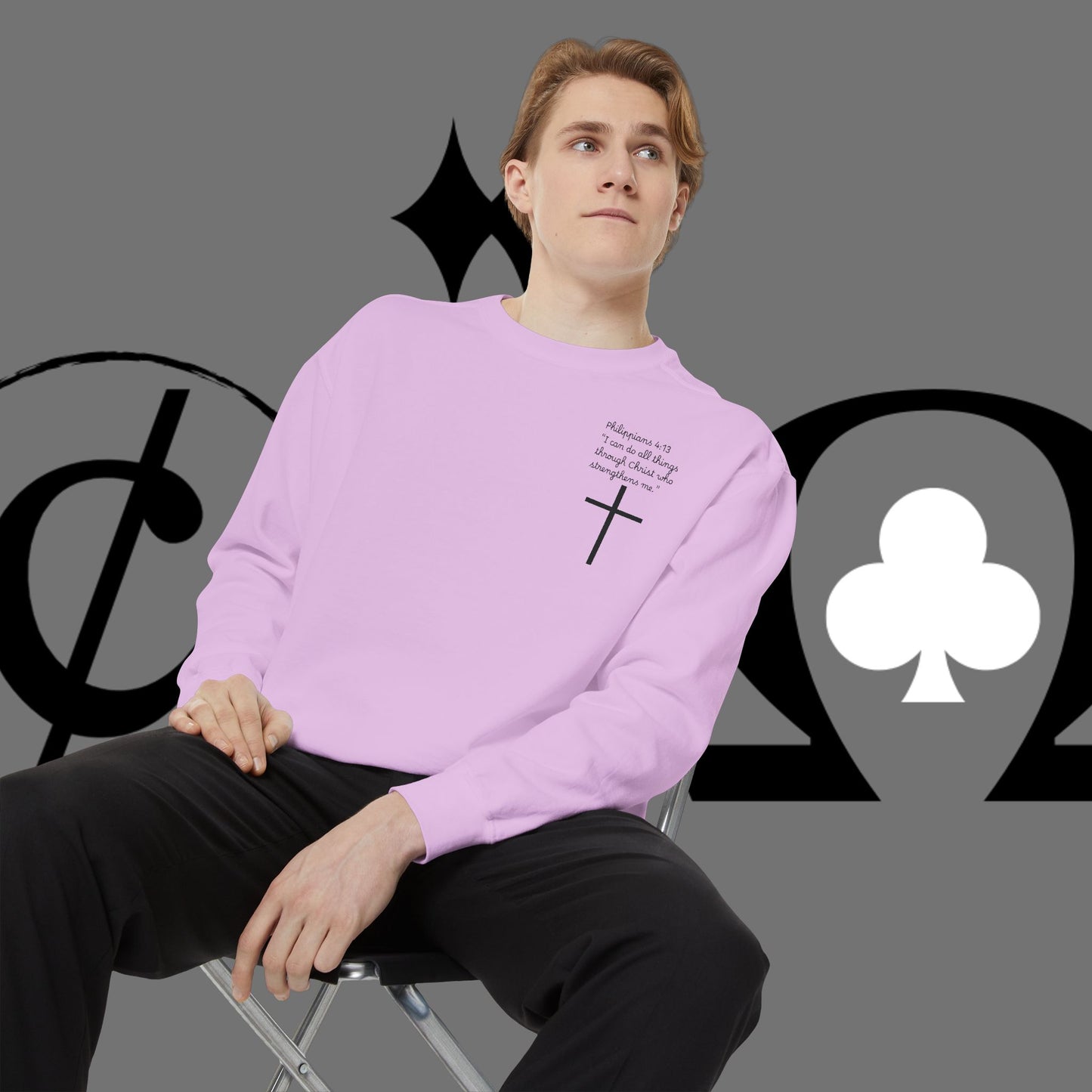 Unisex Garment-Dyed Sweatshirt