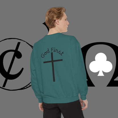 Unisex Garment-Dyed Sweatshirt