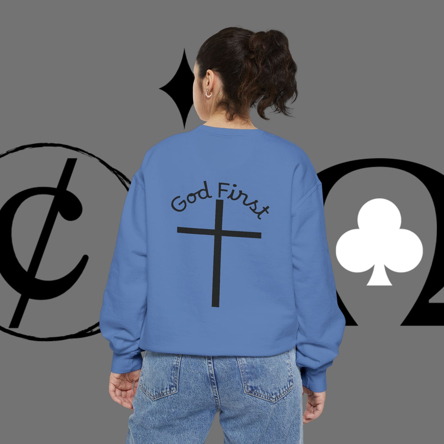 Unisex Garment-Dyed Sweatshirt