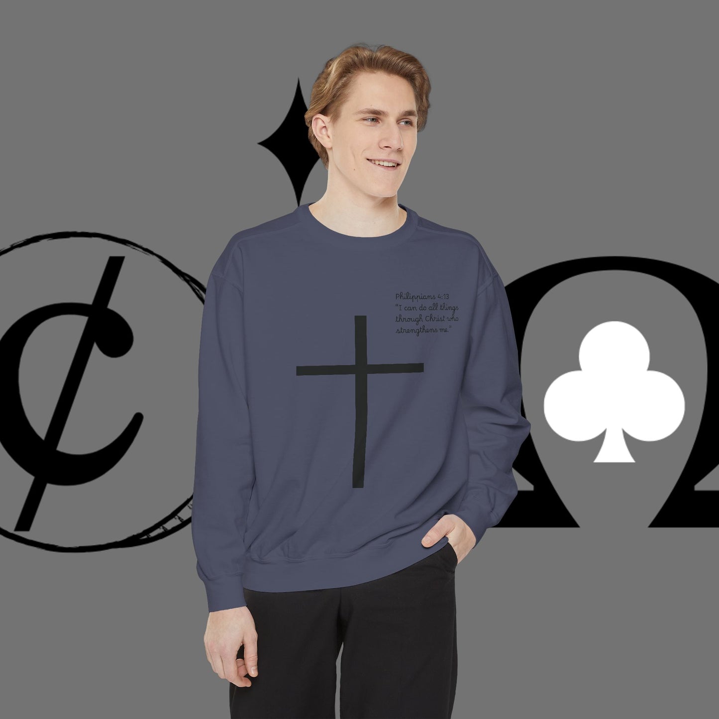 Unisex Garment-Dyed Sweatshirt