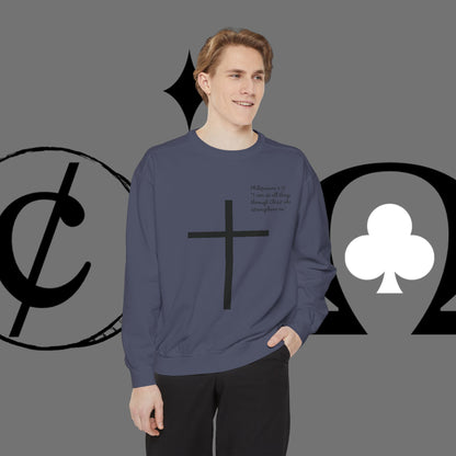 Unisex Garment-Dyed Sweatshirt