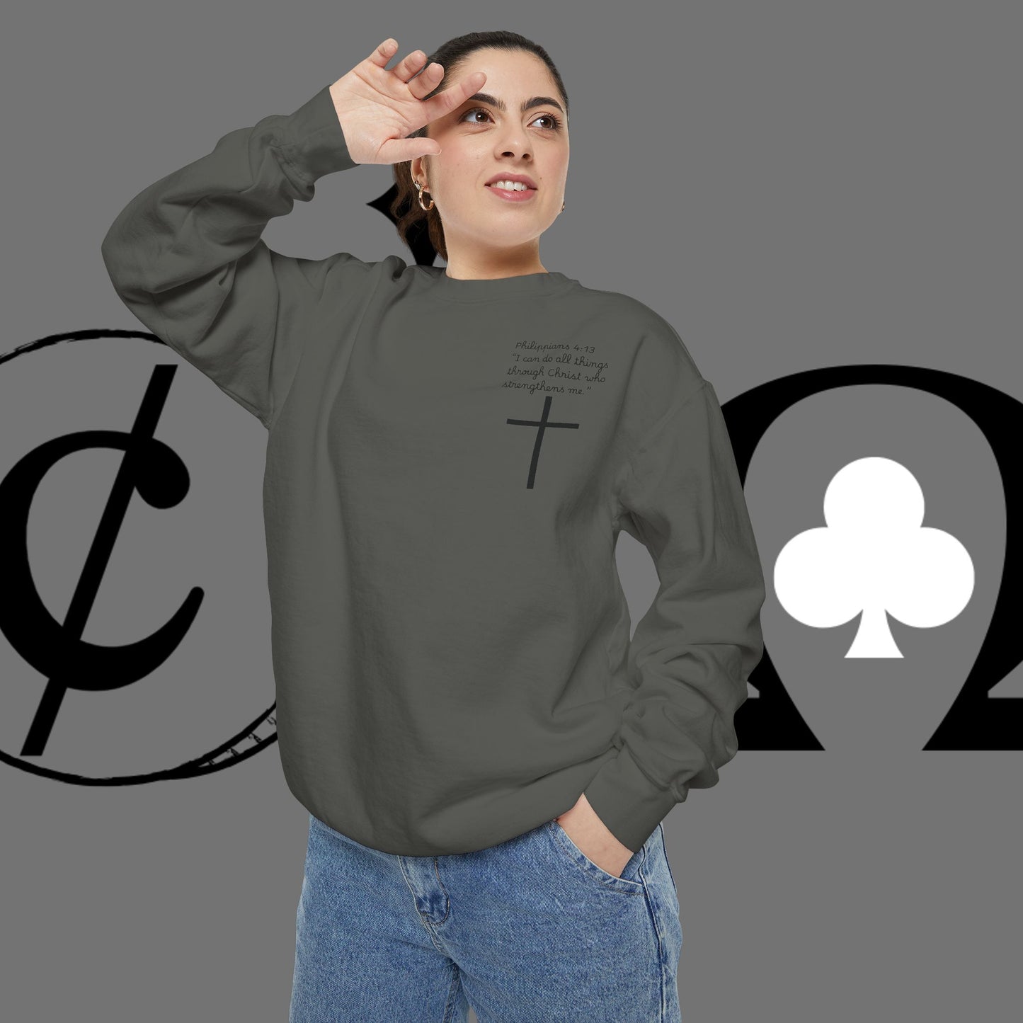 Unisex Garment-Dyed Sweatshirt