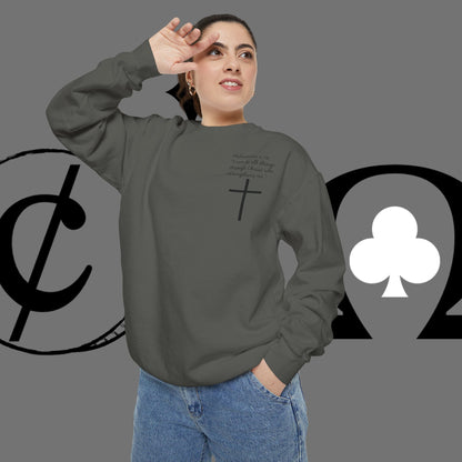 Unisex Garment-Dyed Sweatshirt