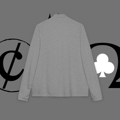 Embroidered 'Good Friend' adidas Quarter-Zip Pullover