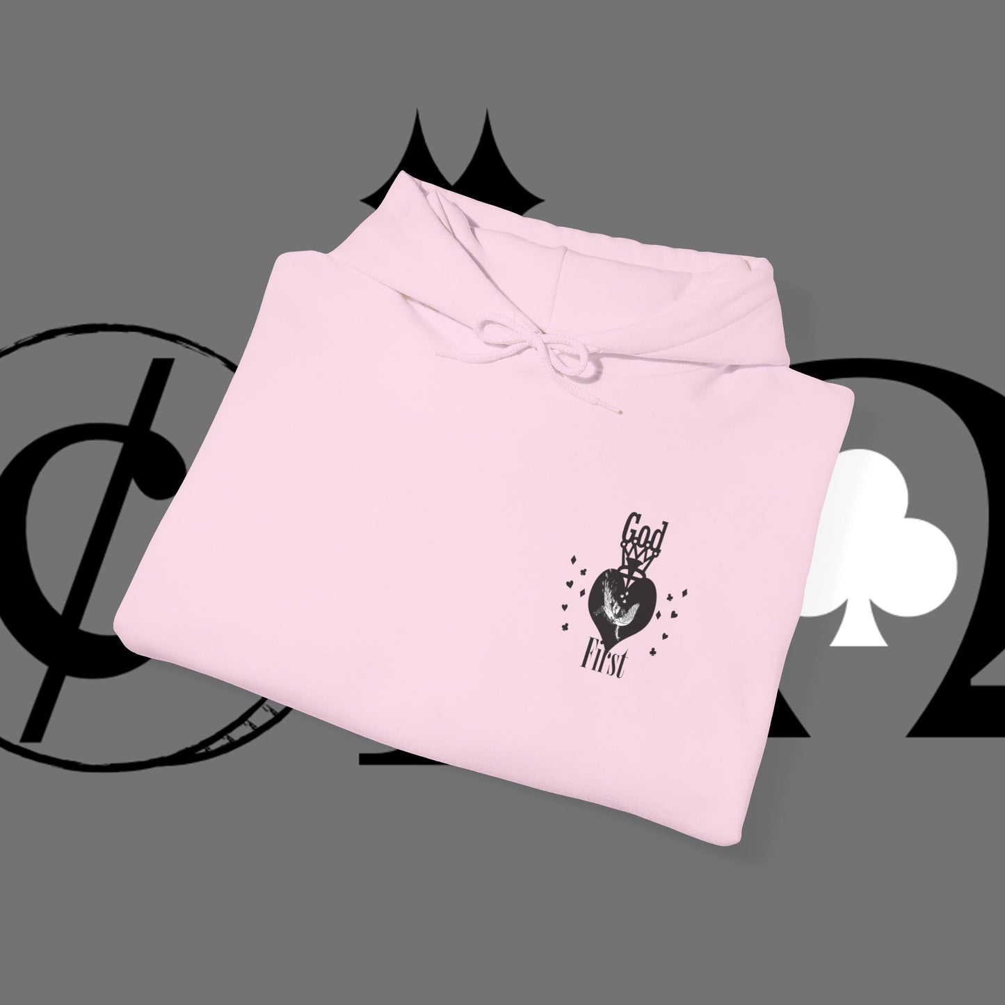 God First Hoodie — Minimal Faith Graphic Pullover