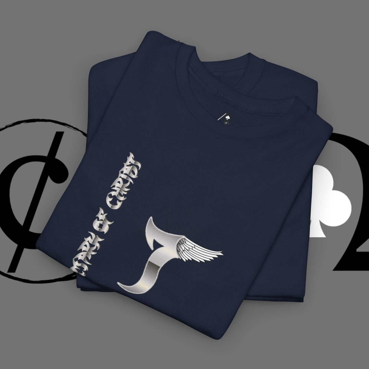 Minimal Whale Tail Tee — Japanese Kanji Nautical Graphic T-Shirt