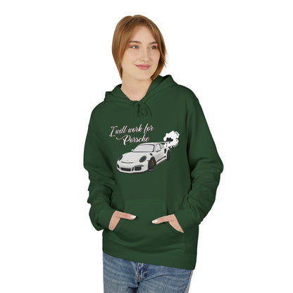 Racing Car Hoodie — "I will win to be Pride the" Graphic Streetwear