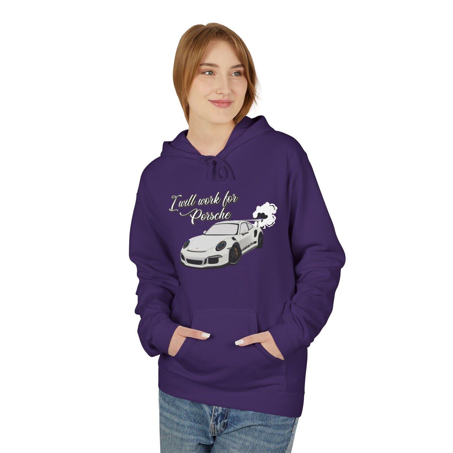 Racing Car Hoodie — "I will win to be Pride the" Graphic Streetwear
