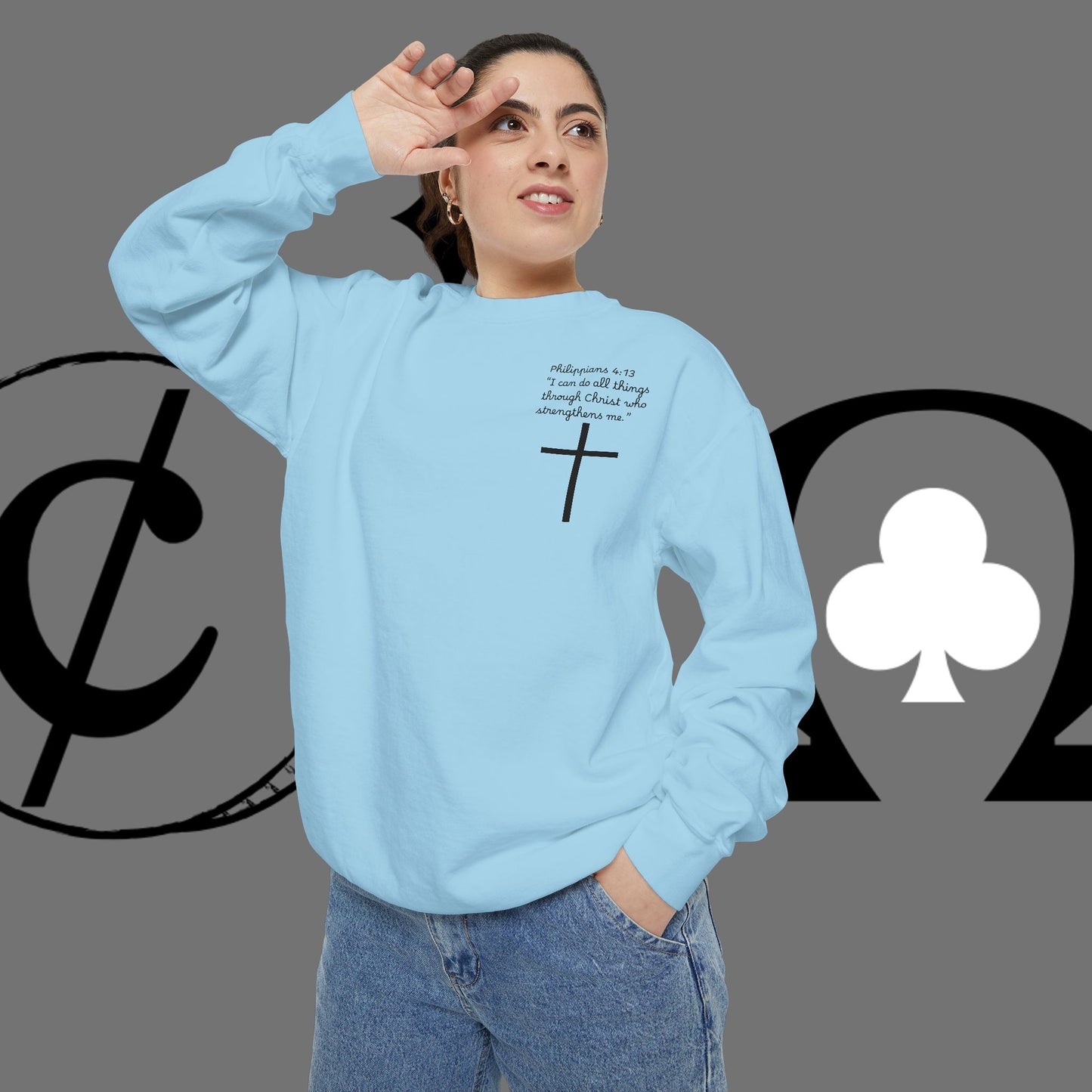 Unisex Garment-Dyed Sweatshirt