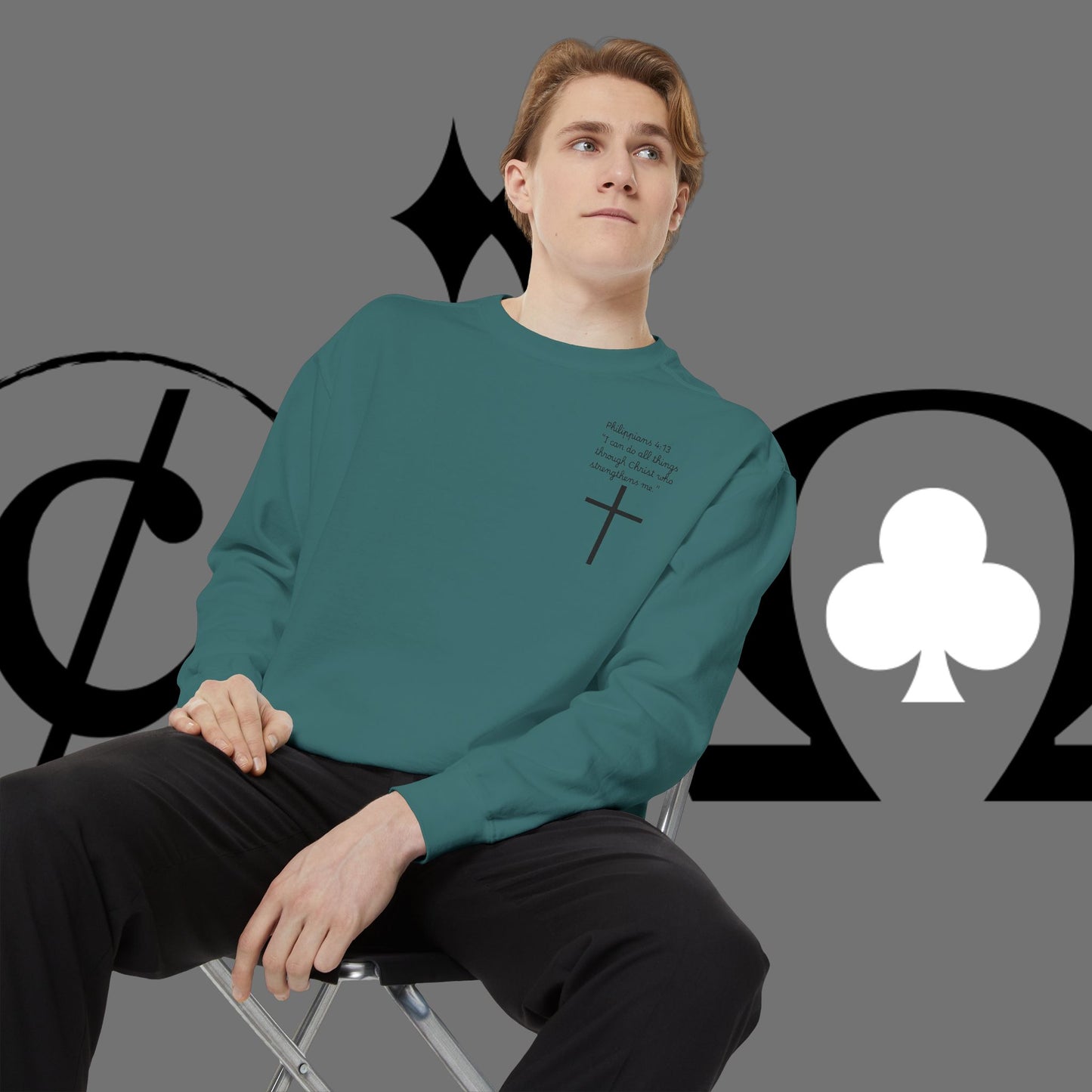 Unisex Garment-Dyed Sweatshirt