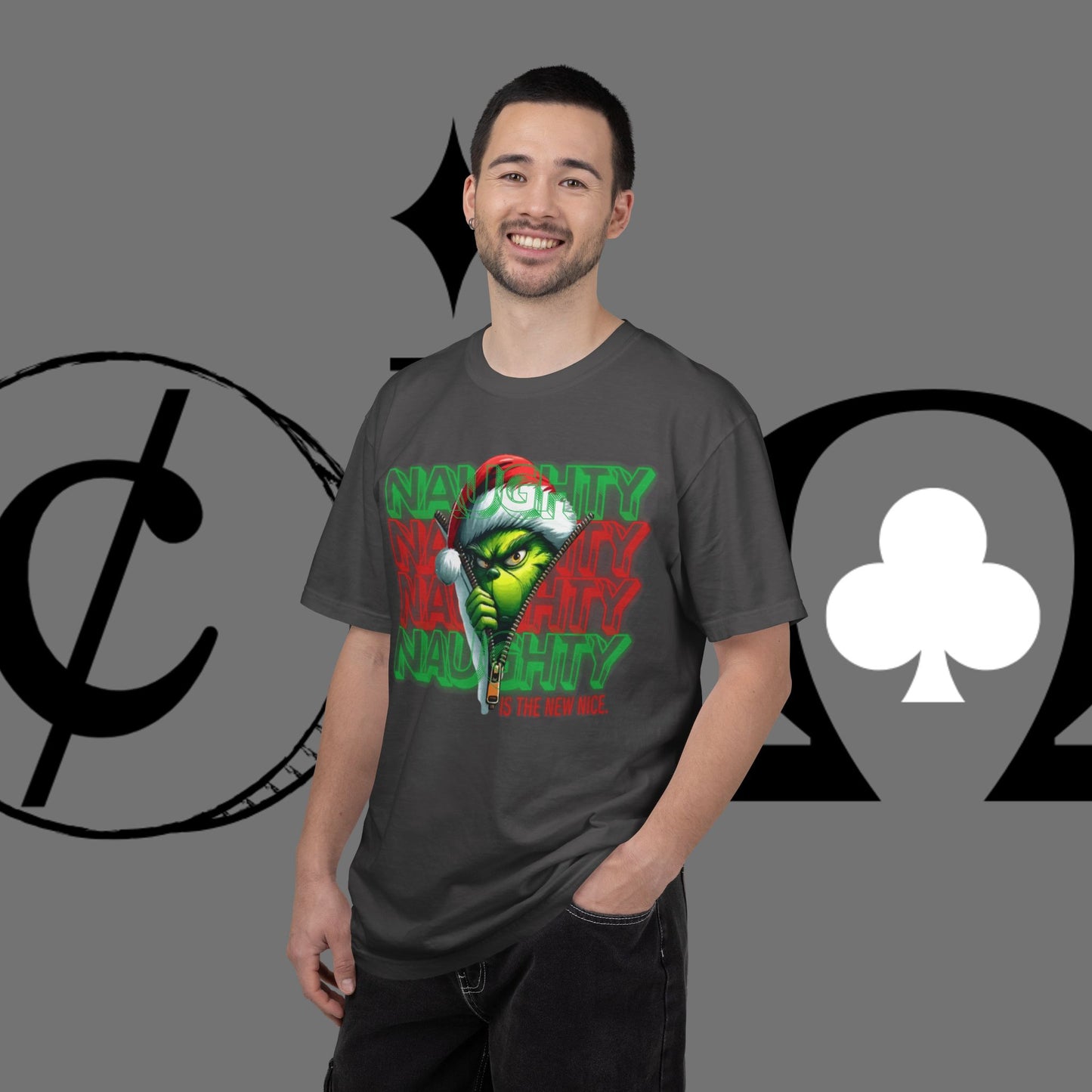 Grinch “Naughty Is the New Nice” Christmas T-Shirt