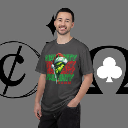 Grinch “Naughty Is the New Nice” Christmas T-Shirt