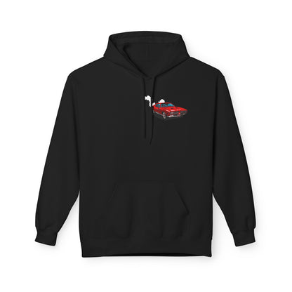 Classic Muscle Car Hoodie — Vintage Camaro Diagram Print