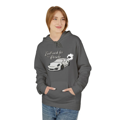Racing Car Hoodie — "I will win to be Pride the" Graphic Streetwear