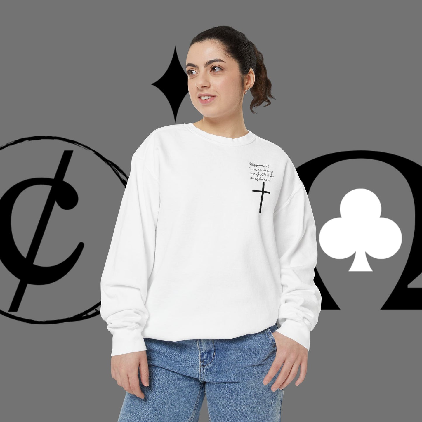 Unisex Garment-Dyed Sweatshirt