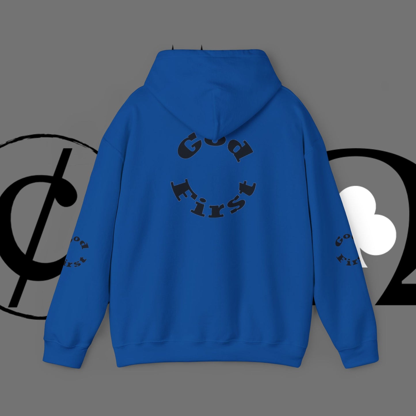 God First Hoodie — Minimal Faith Graphic Pullover