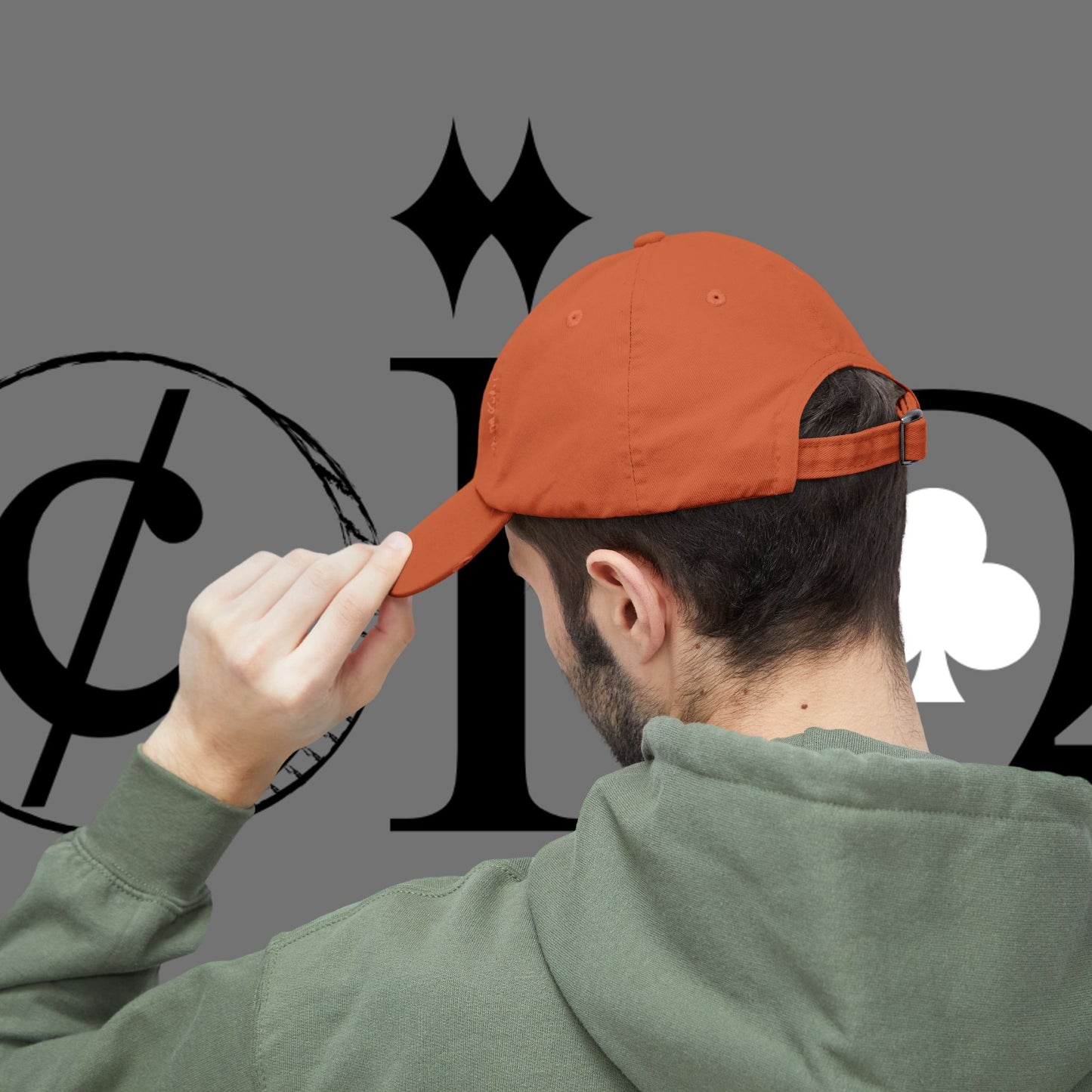 God First Distressed Dad Hat