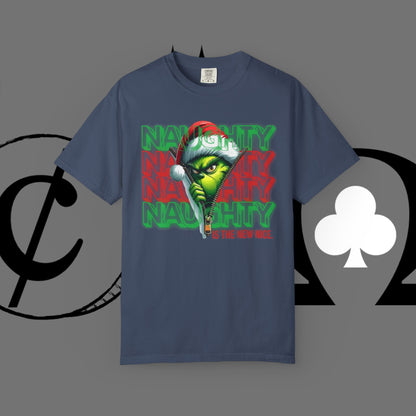 Grinch “Naughty Is the New Nice” Christmas T-Shirt