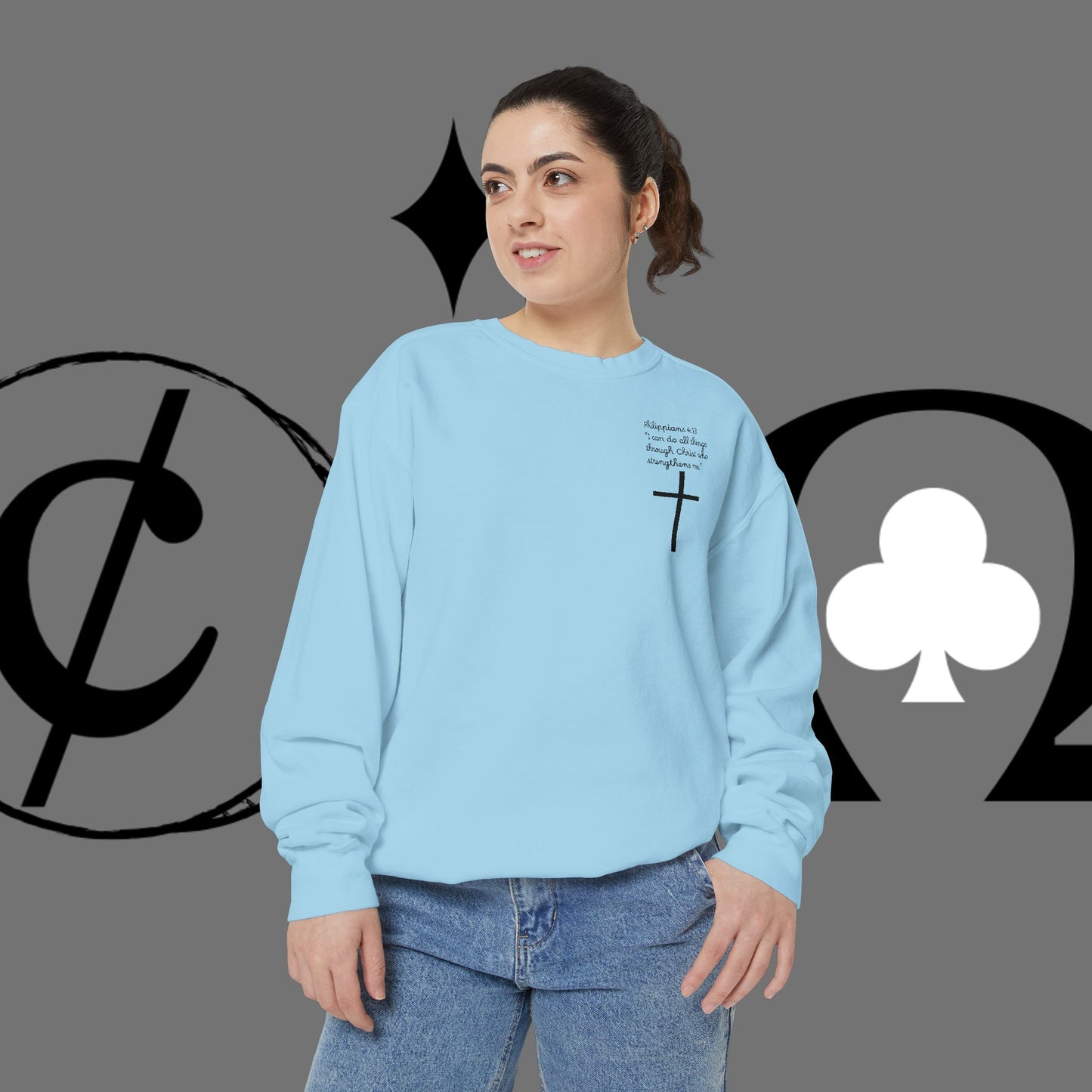 Unisex Garment-Dyed Sweatshirt