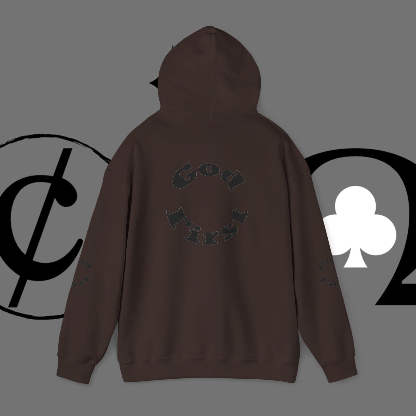 God First Hoodie — Minimal Faith Graphic Pullover