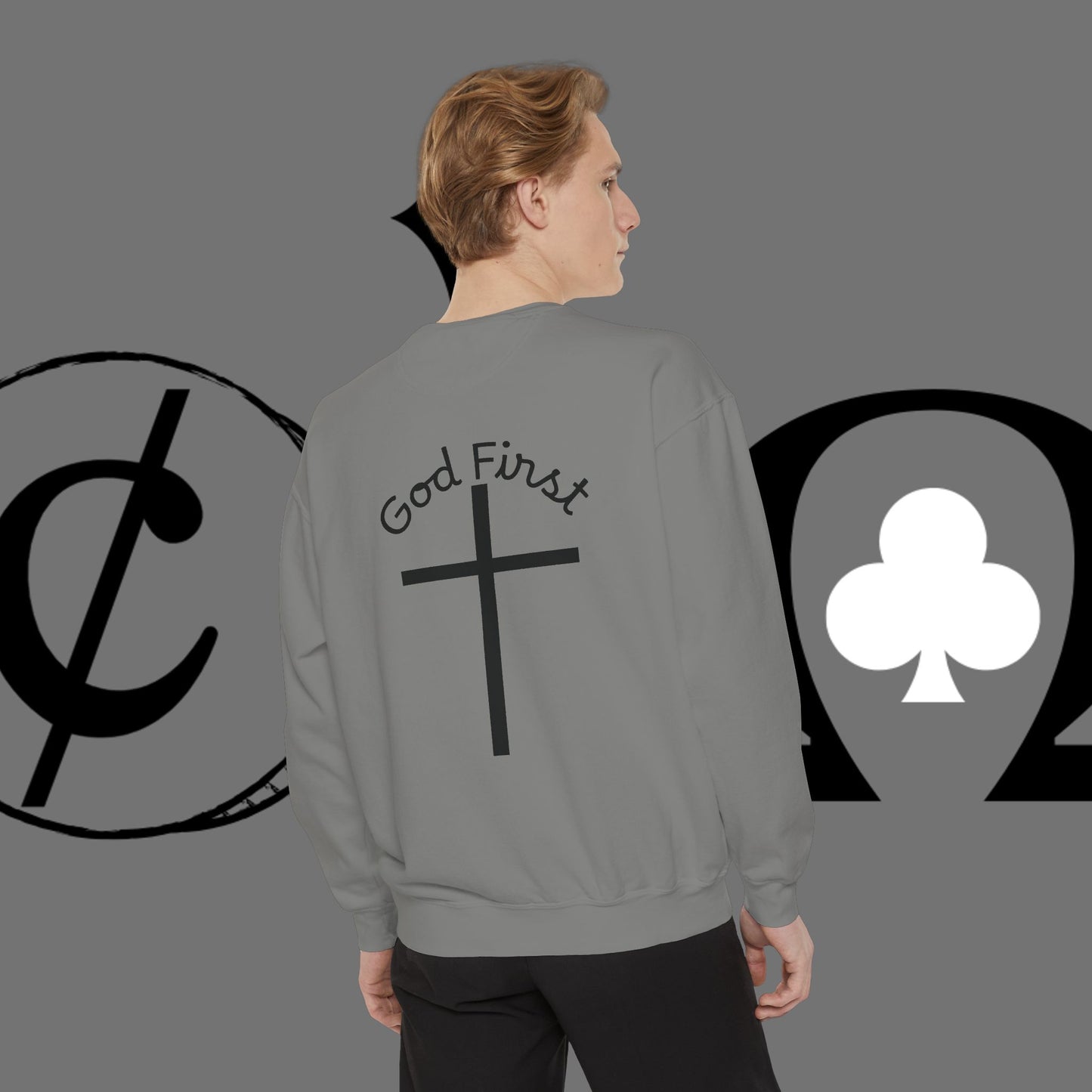 Unisex Garment-Dyed Sweatshirt