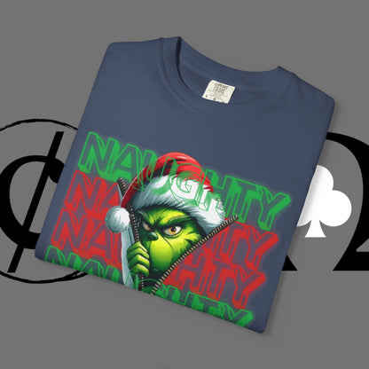 Grinch “Naughty Is the New Nice” Christmas T-Shirt