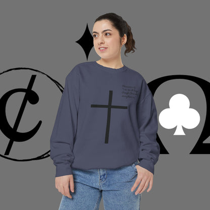 Unisex Garment-Dyed Sweatshirt