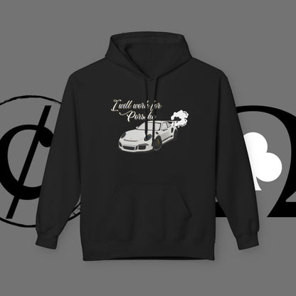 Racing Car Hoodie — "I will win to be Pride the" Graphic Streetwear