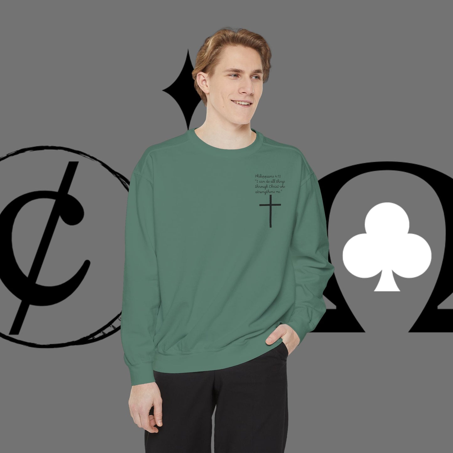 Unisex Garment-Dyed Sweatshirt