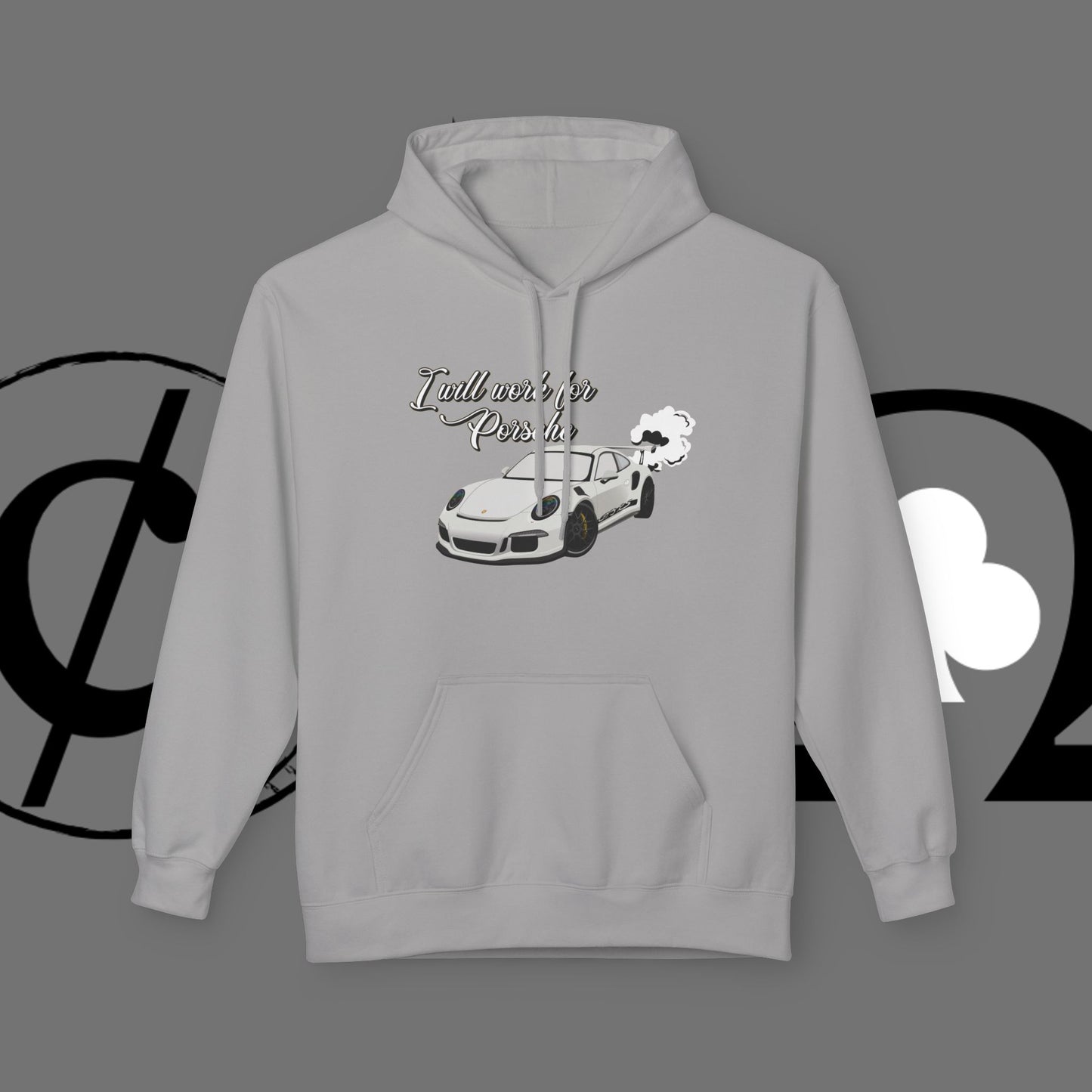 Racing Car Hoodie — "I will win to be Pride the" Graphic Streetwear