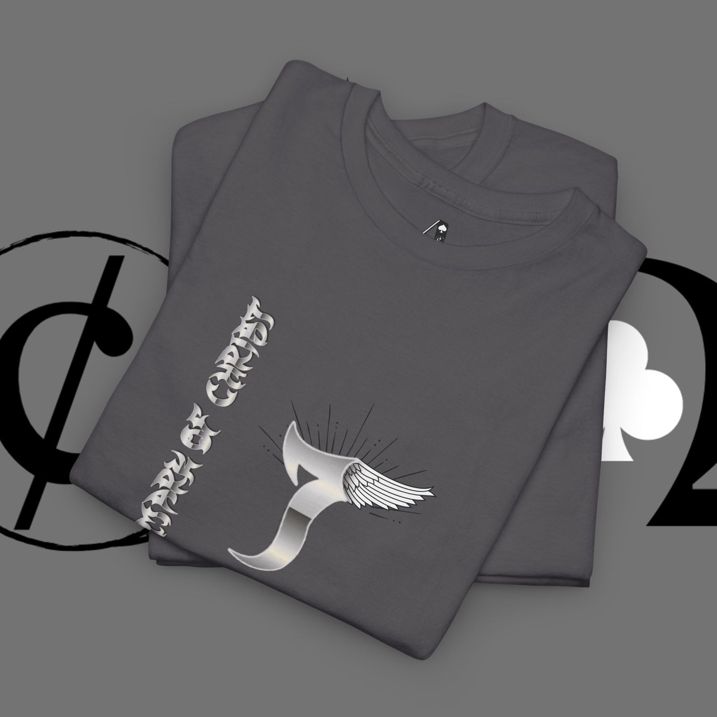 Minimal Whale Tail Tee — Japanese Kanji Nautical Graphic T-Shirt