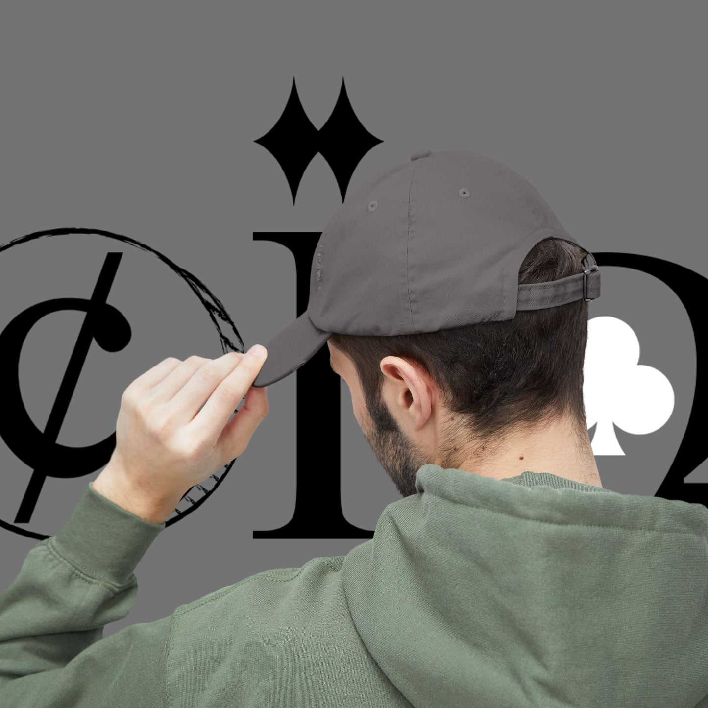 God First Distressed Dad Hat