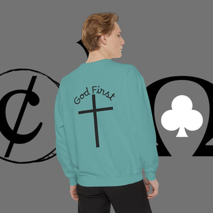 Unisex Garment-Dyed Sweatshirt