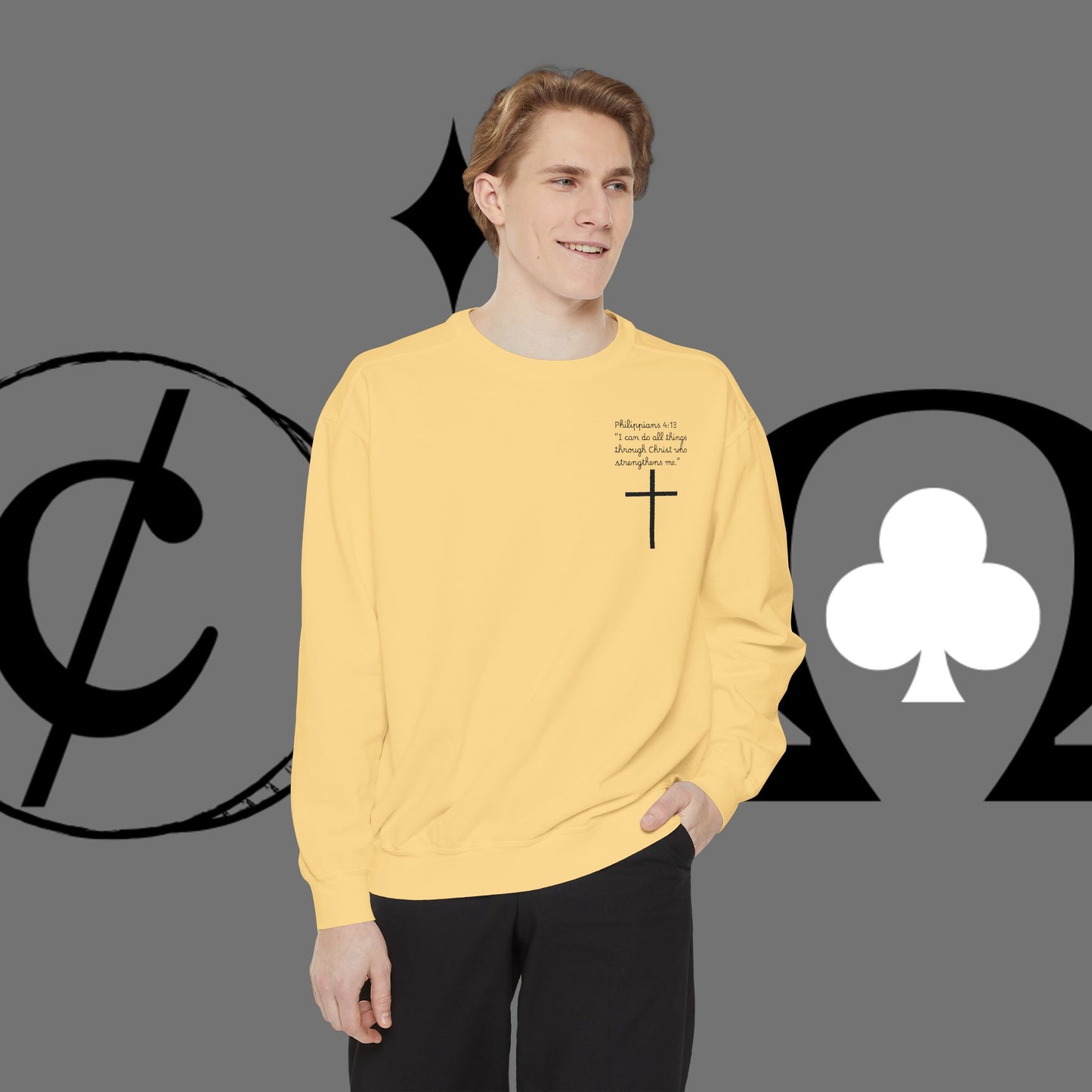 Unisex Garment-Dyed Sweatshirt